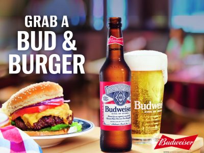 Budweiser and Burger